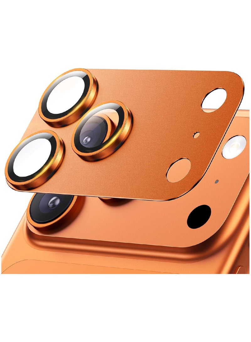 MOBM For iPhone 17 Pro Camera Lens Protector Orange - Image 1